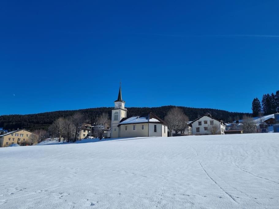 Appartement Chaleureux Et Confortable Avec Sauna.. Le Chenit Eksteriør bilde